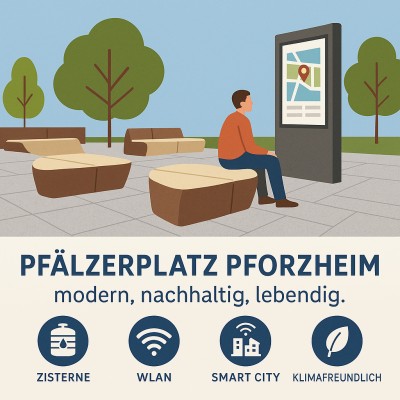 Pforzheim eröffnet neuen Pfälzerplatz – ein Leuchtturmprojekt